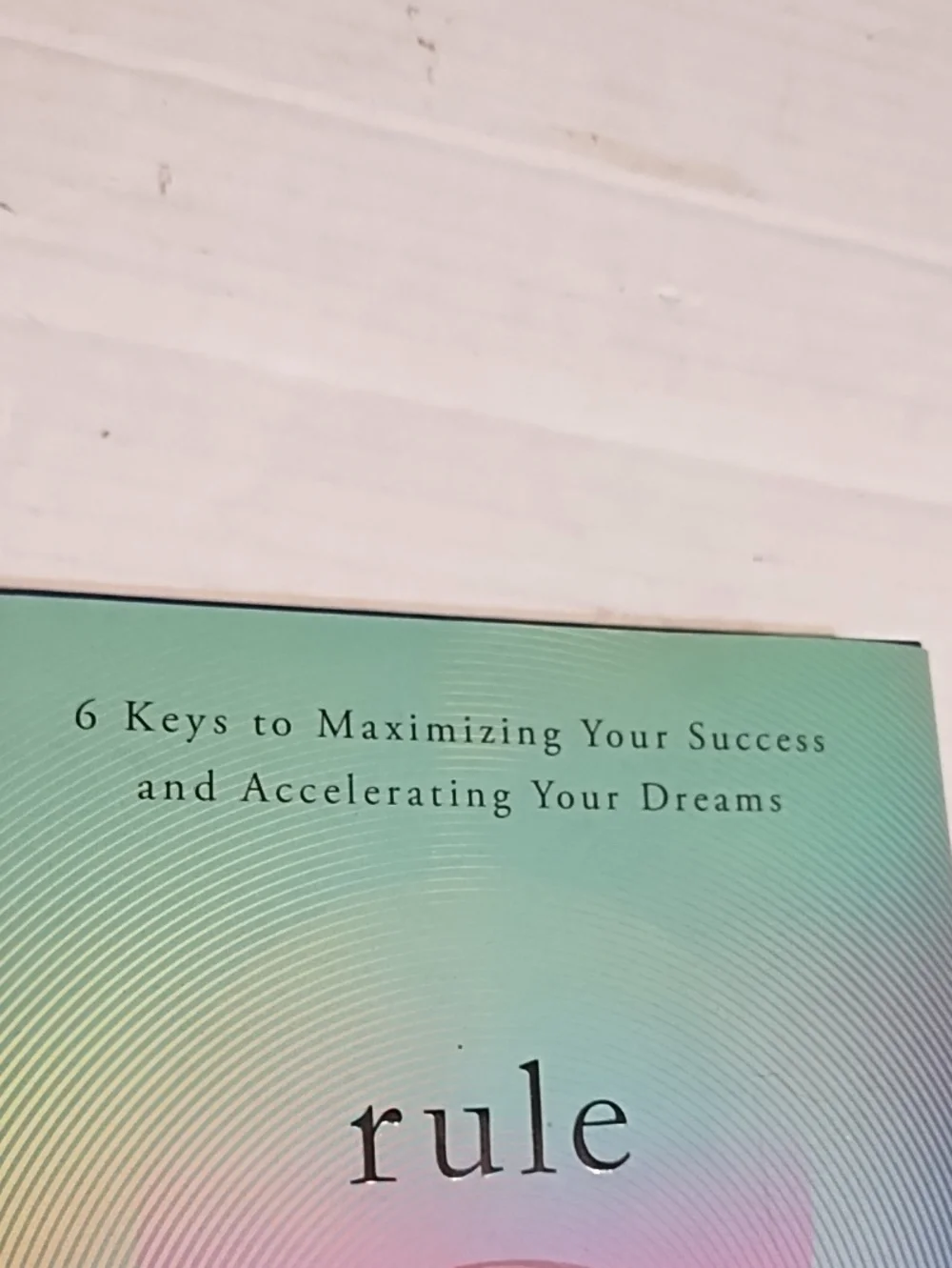 New Rule Your Day Hardcover - Multicolor